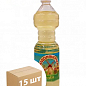 Олія соняшникова (нерафінована) картонна скринька ТМ «Подоляночка» 1л. пакування 15шт