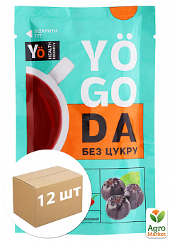 Чай кизиловий ТМ "Yogoda" 50г упаковка 12шт2