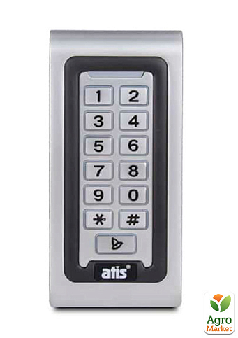 Кодова клавіатура Atis AK-601W з вбудованим зчитувачем карт/брелоків