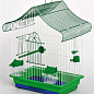 Лори Мини-1 Клетка для попугаев, цинк, 330 х 230 х 450 мм (2021671)