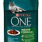 Влажный корм для кошек (с тунцом и зеленой фасолью) ТМ "Purina One" 85 г