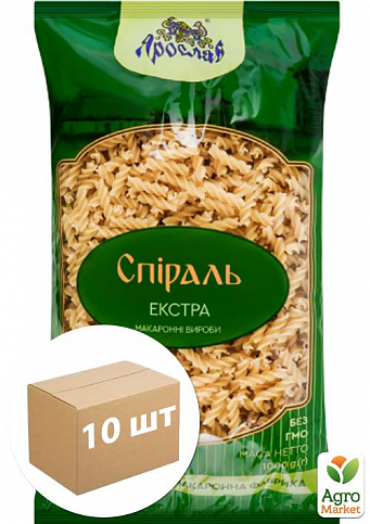 Макаронные изделия "Спирали" ТМ "КМФ" 1кг упаковка 10шт