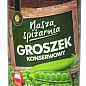 Зелений горошок консервований ТМ "Nasza Spizarnia" 400/240г (Польща) упаковка 14шт купить