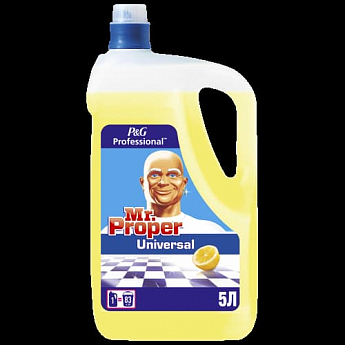 MR PROPER Універсальний миючий засіб для твердих поверхонь Професійний Лимон 5л