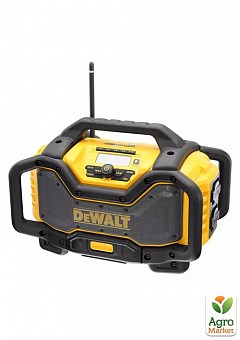 Зарядний пристрій-радіоприймач DeWALT, 18 В, 54 В XR, час зарядки 140 хв, вага 7.2 кг DCR027 ТМ DeWALT1
