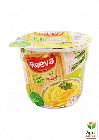 Пюре картопляне (зі смаком курки) ТМ "Reeva" 40г упаковка 24шт - фото 2
