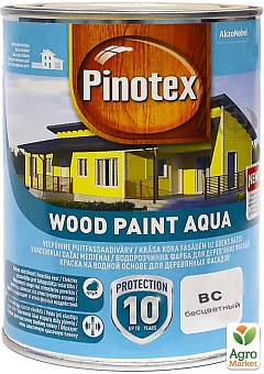Фарба для дерев'яних фасадів Pinotex Wood Paint Aqua Безбарвний 0,93 л1