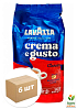Кава зернова (Crema e Gusto) ТМ "Lavazza" 1кг упаковка 6шт