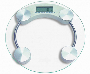 Весы напольные Personal Scale 2003А прозрачные SKL11-322359