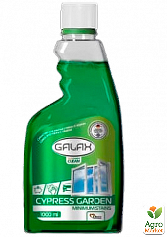 GALAX Средство для мытья стекла и зеркал Кипарисовый сад 1000 мл