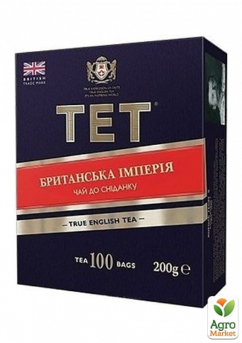 Чай черный (байховый) Британская Империя ТЕТ 100x2г упаковка 6шт - фото 2