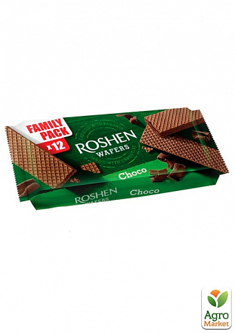 Вафлі (шоколад) ВКФ ТМ "Roshen" 216г упаковка 24шт - фото 2