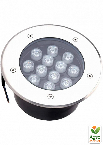 Світильник LED тротуарний Lemanso 12LED 12W 600LM 6500K/LM3705 (LM13) (331909)