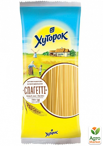 Макаронные изделия "Спагетти" ТМ "Хуторок"  450г упаковка 20 шт - фото 2