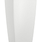Умный вазон с автополивом Lechuzа Cubico color 40, белый (13150)