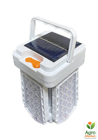 Ліхтар лампа Solar Emergency Charging Lamp підвісний розкладний на сонячній батареї з акумулятором, USB