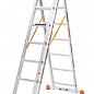 Лестница алюминиевая 3-х секционная BLUETOOLS (3х7 ступеней) (160-9307)