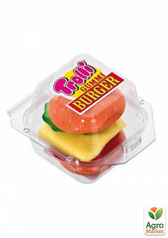 Желейні цукерки Trolli Mega Burger XXL 50 г1