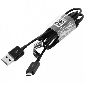 Кабель USB- micro USB, 1,2м, black