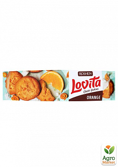 Печенье (апельсин) ККФ ТМ "Lovita" 150г1