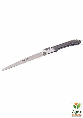Ножовка садовая MASTERTOOL складная 440 мм лезвие 200 мм 7TPI каленый зуб 3-D заточка 14-6019 - фото 2