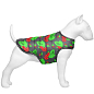 Куртка-накидка для собак WAUDOG Clothes, рисунок "Калина", M, А 37 см, B 52-62 см, С 37-46 см (504-0228)