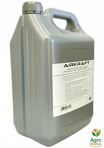 Компресорна олія 5л AIRKRAFT Premium 100 Compressor Oil MC5-AIR