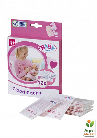 Каша для ляльки BABY BORN (12 пакетиків) - фото 2