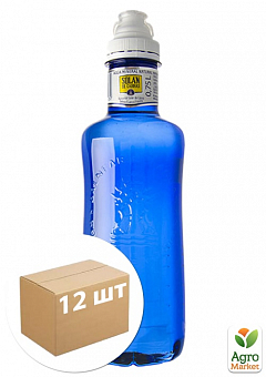 Вода питьевая, минеральная, природная, столовая Solan da Cabras спорт негазированная 0,75 л, (пластик) упаковка 12шт2