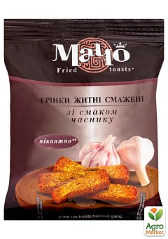 Гренки ржаные (Чеснок) ТМ "Мачо" 65г2