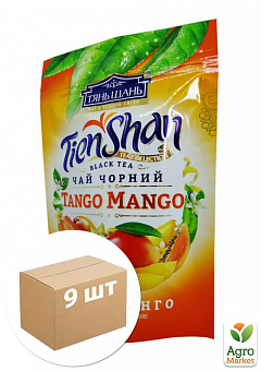 Чай черный (Танго-манго) манго ТМ "Тянь-Шань" 80г упаковка 9шт2