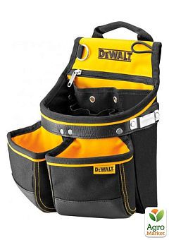 Поясна сумка з двома кишенями під кріплення та скобою для молотка DeWALT DWST1-75650 (DWST1-75650) 1