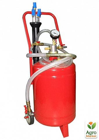 Установка для вакуумного відкачування масла (24л.) G.I. KRAFT B24V - фото 2