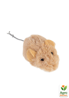 Іграшка для кішок Мишка зі звуковим чіпом GiGwi Melody chaser, штучне хутро, 13 см (75217)1