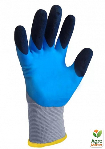 Перчатки с латексным покрытием BLUETOOLS ProtectFinger (XL) (220-2209-10-IND) - фото 2