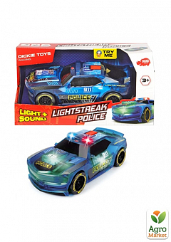 Скоростной автомобиль «Вспышки света. Полиция» с изменением цвета, звуковым и световым эффектами, 20 см, Dickie Toys2
