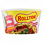 Лапша яичная быстрого приготовления (со вкусом жареной свинины) тарелка ТМ "Rollton" 75г упаковка 24шт купить