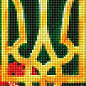 Алмазна мозаїка - Квітучий тризуб Ідейка AMO7520 купить