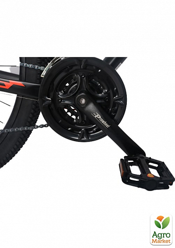 Велосипед FORTE TITAN размер рамы 17" размер колес 27,5" черно-красный (117183) - фото 11