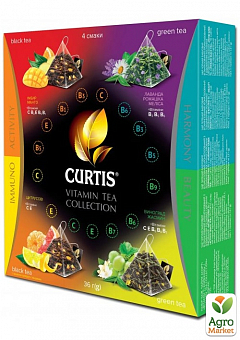 Набір чаю (асорті) Vitamine Tea Collection ТМ "Curtis"2