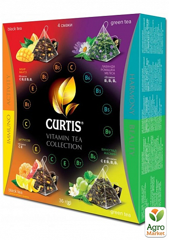 Набор чая (ассорти) Vitamine Tea Collection ТМ "Curtis"