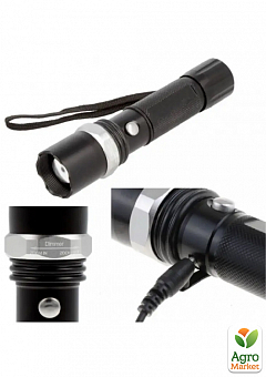 Ліхтарик акумуляторний тактичний SWAT Flashlight 3W LED2
