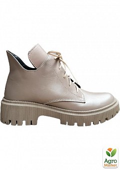 Женские ботинки зимние Amir DSO028 38 24см Бежевые1