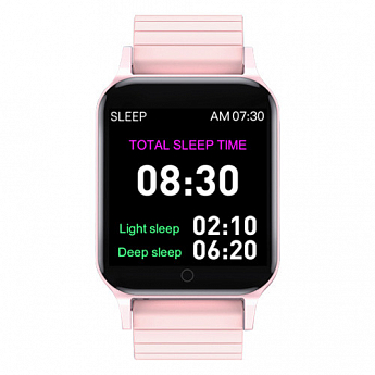 Smart Watch T96, температура тела, pink - фото 4