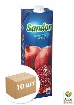 Нектар гранатовый ТМ "Sandora" 0,95л упаковка 10шт2
