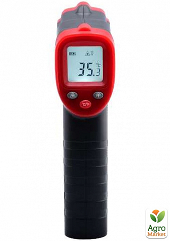 Безконтактний інфрачервоний термометр (пірометр) -50-400°C, 12:1, EMS=0,95 WINTACT WT319A - фото 2