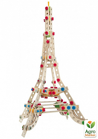 Игровой набор "Конструктор 3 в 1. Эйфелева башня", 315 деревянных элементов, 6+ Eichhorn - фото 2