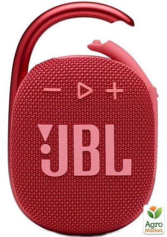 Портативна акустика (колонка) JBL Clip 4 Red (JBLCLIP4RED) (6652410) - фото 3