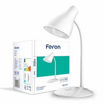 Настольный светодиодный светильник Feron DE1727 (40047)