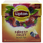 Чай чорний Forest fruit ТМ "Lipton" 20 пакетиків по 1.7г упаковка 12 шт купить